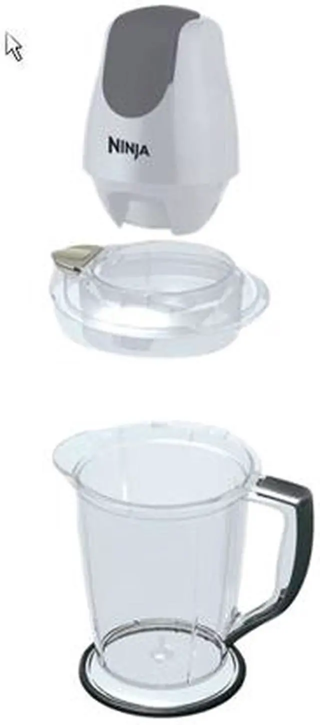 Alt view image 7 of 14 - Ninja QB900B Master Prep Quad-Blade Technology 400 Watt Pulse Blender Processer