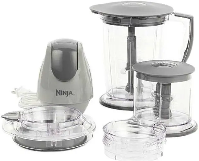Alt view image 6 of 14 - Ninja QB900B Master Prep Quad-Blade Technology 400 Watt Pulse Blender Processer