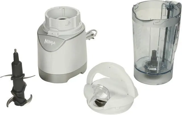 Alt view image 6 of 15 - Ninja BL206QWH White 48 oz Jar Size Ninja Extreme Kitchen System Pulse
