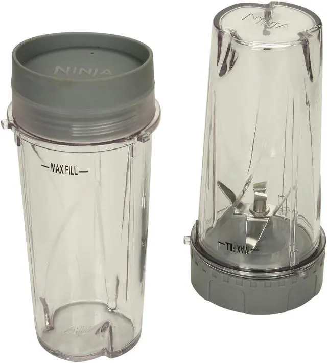 Alt view image 13 of 15 - Ninja BL206QWH White 48 oz Jar Size Ninja Extreme Kitchen System Pulse