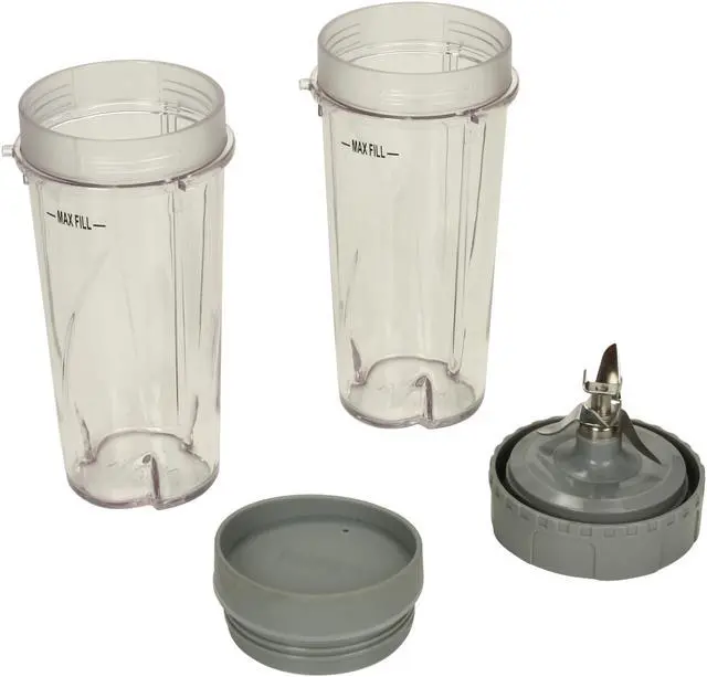 Alt view image 14 of 15 - Ninja BL206QWH White 48 oz Jar Size Ninja Extreme Kitchen System Pulse