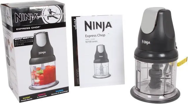 Alt view image 12 of 12 - Ninja NJ110GR Gray Express Chop