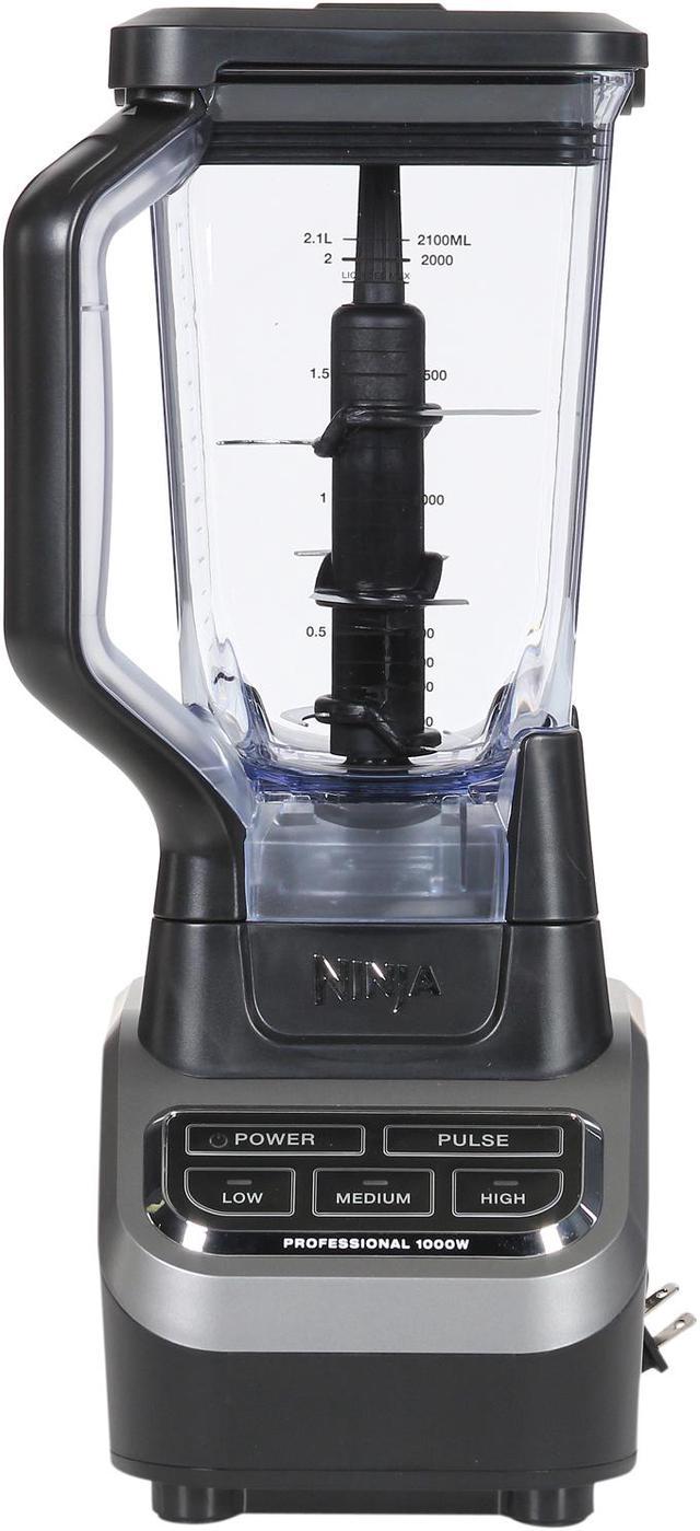 Ninja BL610 Professional 72 Oz Countertop Blender with 1000-Watt Base and  Total Crushing Technology for Smoothies, Ice and Frozen Fruit, Black, 9.5  in