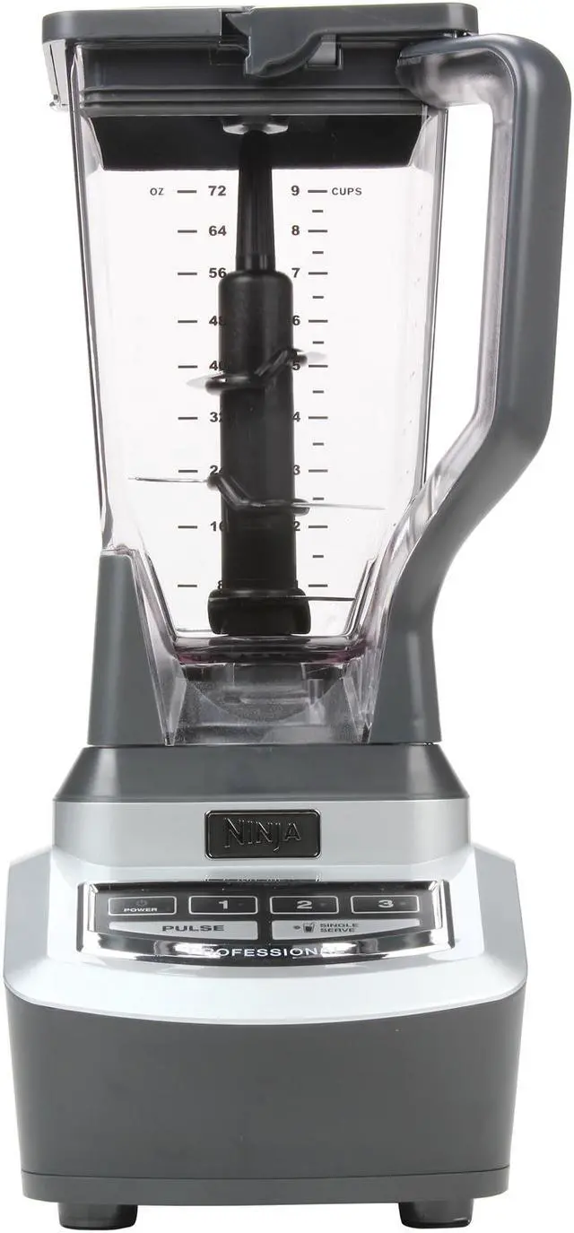 Alt view image 2 of 9 - Ninja BL740 Metallic 72 oz. Jar Size Professional Blender and Single Serve 3 speeds