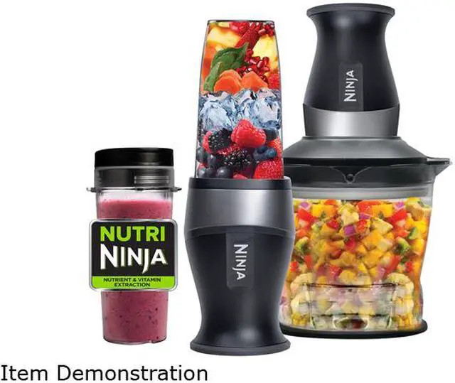 Alt view image 4 of 18 - Nutri Ninja QB3000 2-in-1 Nutrient & Vitamin Extraction and Complete Meal Prep