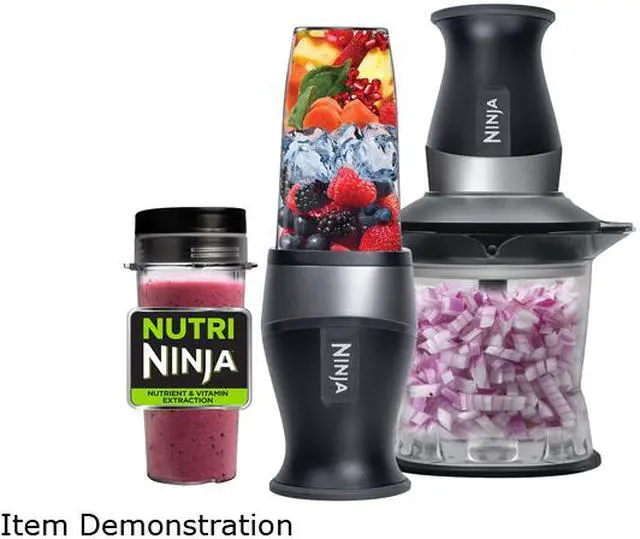 Alt view image 3 of 18 - Nutri Ninja QB3000 2-in-1 Nutrient & Vitamin Extraction and Complete Meal Prep