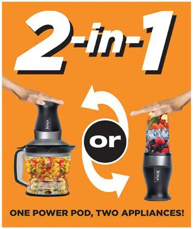 Alt view image 7 of 18 - Nutri Ninja QB3000 2-in-1 Nutrient & Vitamin Extraction and Complete Meal Prep