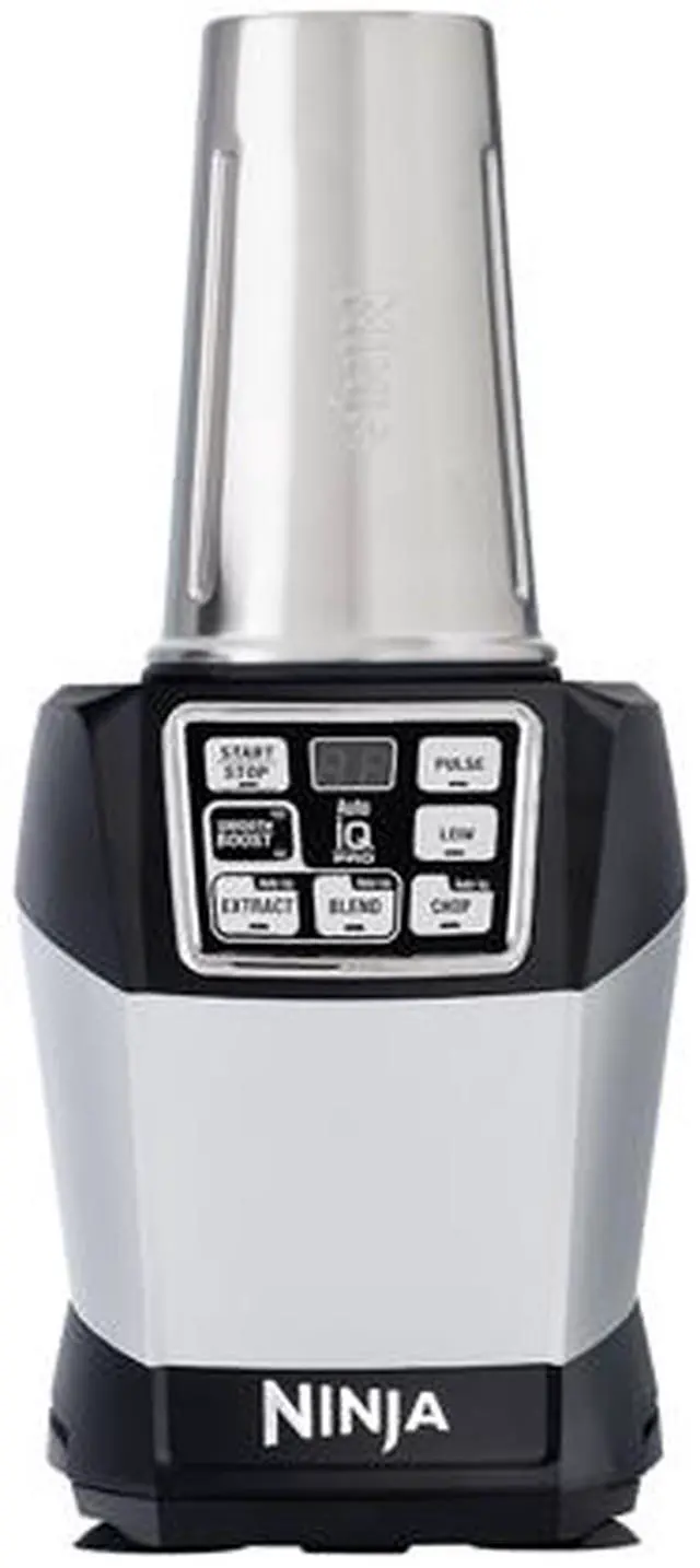 Alt view image 3 of 4 - Ninja BL491 Silver 40 oz. Jar Size Nutri Ninja Auto-iQ Compact System
