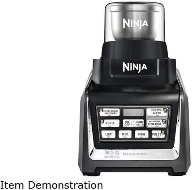 Alt view image 3 of 4 - Ninja XSKBGA Professional Coffee and Spice Grinder Attachment for Ninja Auto-iQ Blenders, Black