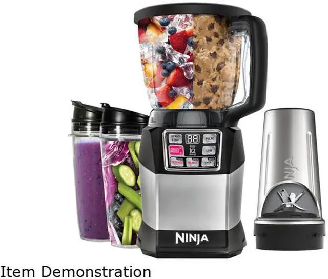 Alt view image 6 of 6 - Ninja BL492 40 oz. Jar Size Nutri Ninja Auto-iQ 40 oz. Compact System