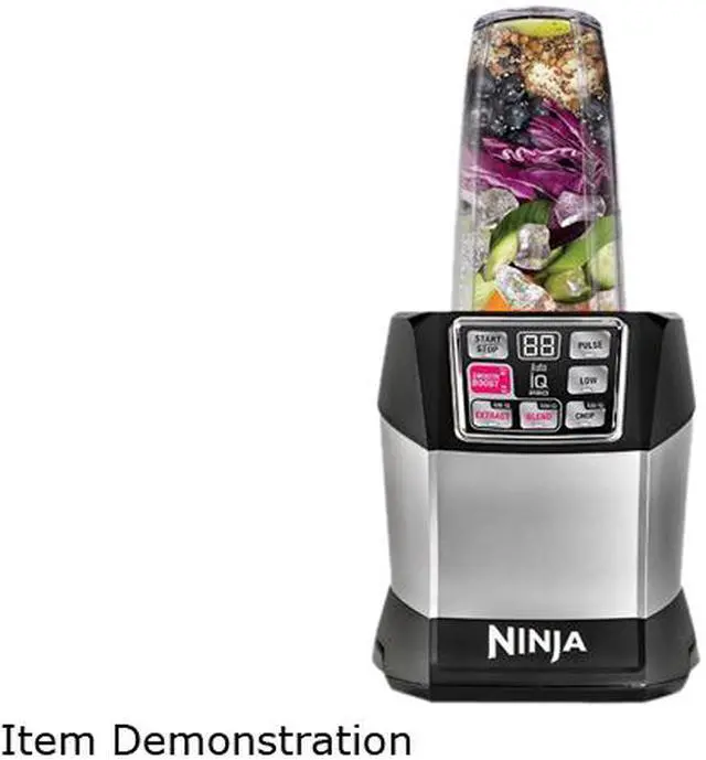 Alt view image 4 of 6 - Ninja BL492 40 oz. Jar Size Nutri Ninja Auto-iQ 40 oz. Compact System