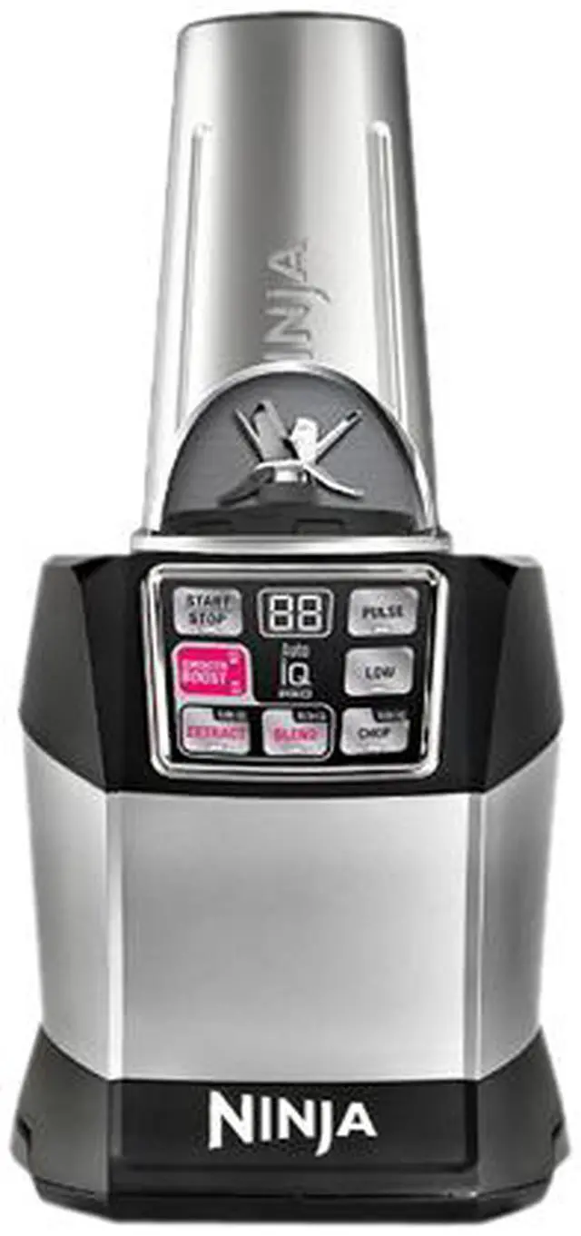 Alt view image 3 of 6 - Ninja BL492 40 oz. Jar Size Nutri Ninja Auto-iQ 40 oz. Compact System