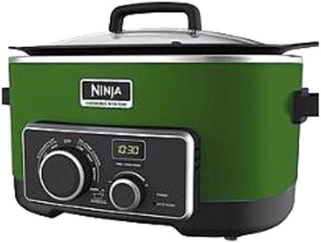 Refurbished: Ninja 6-Quart 4-in-1 Slow Cooker, Green (Certified  Refurbished) 