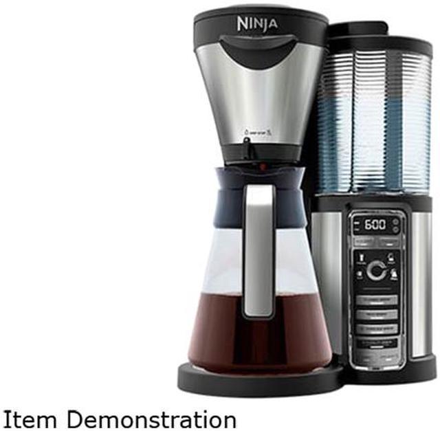 Ninja CF080-RB Refurbished Coffee Bar Auto-iQ Brewer with Glass Carafe