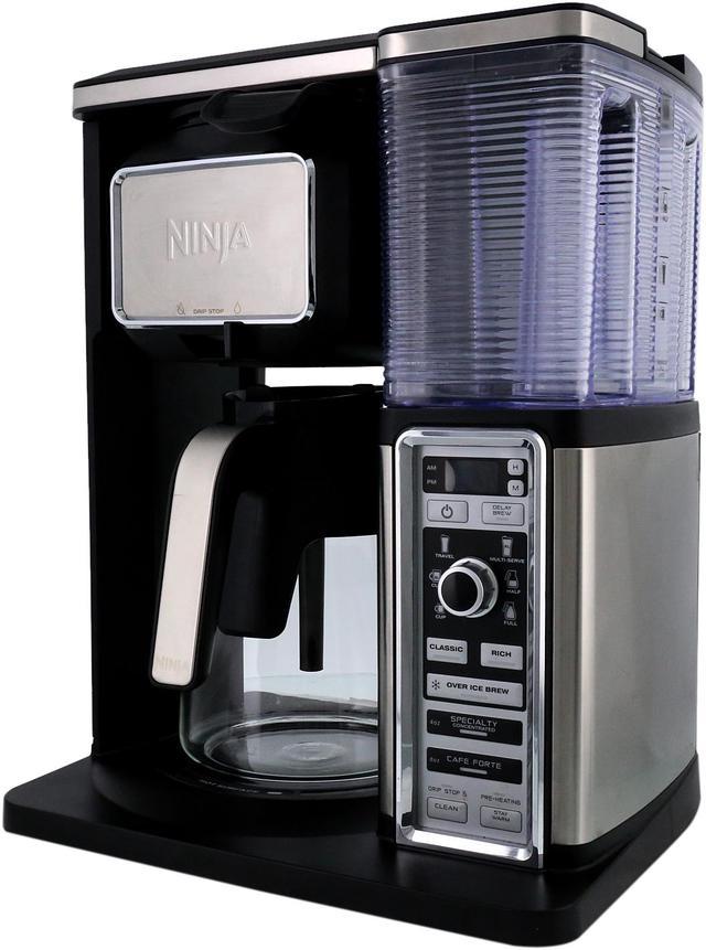 Ninja Coffee Bar System Coffee Maker With Glass Carafe Filter CF090
