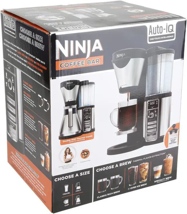 Alt view image 6 of 6 - Ninja Coffee Bar with Stainless Steel Carafe CF087