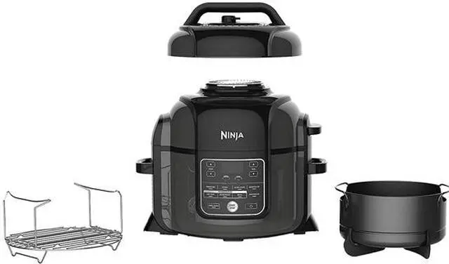 Alt view image 2 of 4 - Ninja OP302 Foodi Cooker, Steamer & Air with TenderCrisp Technology Pressure Cooker