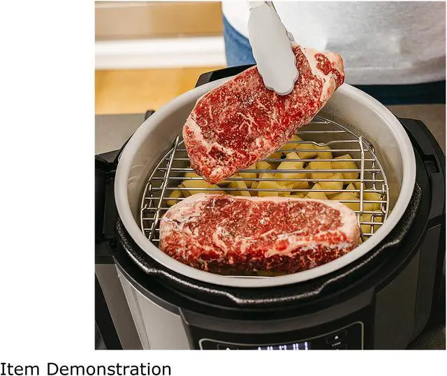 Alt view image 3 of 5 - Ninja Foodi 6.5-Quart Pressure Cooker with Tender Crisp and Dehydrate OP305CO