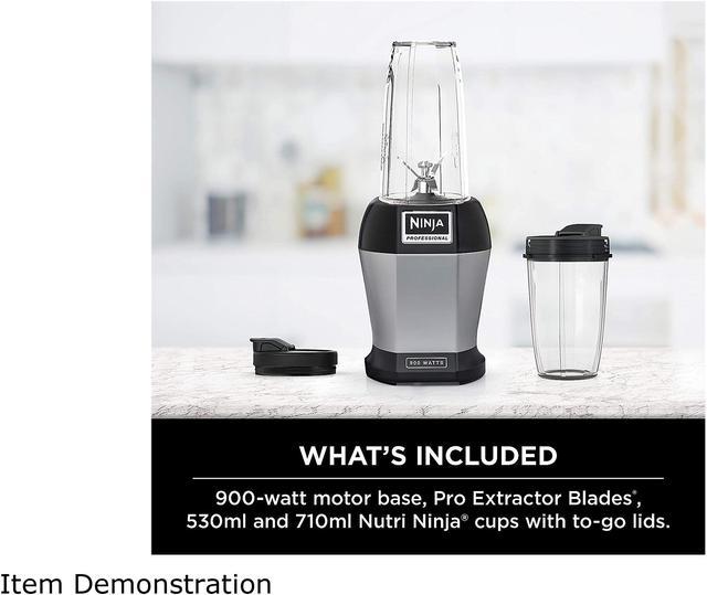  Nutri Ninja Pro Personal Blender with 900 Watt Base