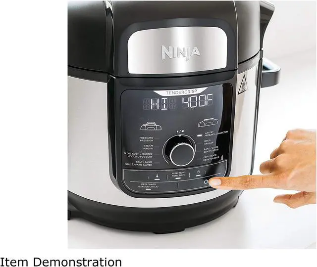 Alt view image 4 of 9 - Ninja Foodi 8-qt. 9-in-1 Deluxe XL Pressure Cooker & Air Fryer