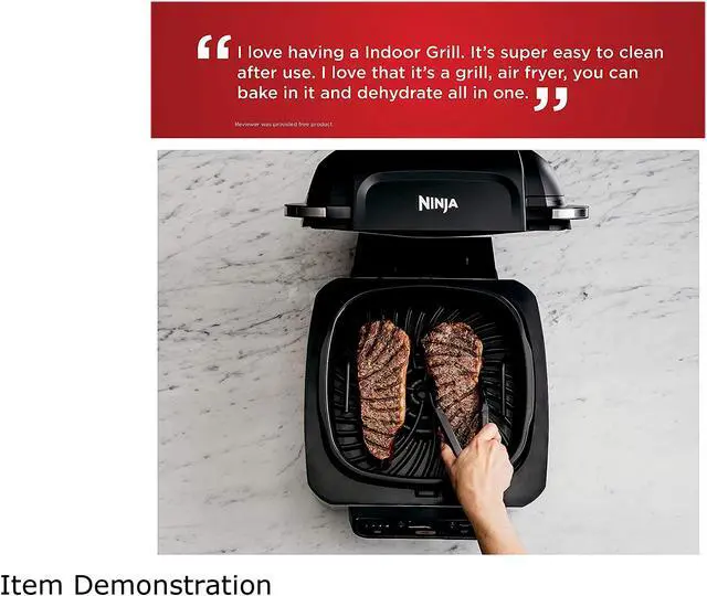 Alt view image 6 of 7 - Ninja Foodi 5-in-1 Indoor Grill (AG301CCA)