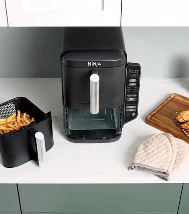 Alt view image 3 of 5 - Ninja DoubleStack 2-Basket Air Fryer