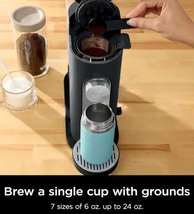 Alt view image 3 of 8 - Ninja Pods & Grounds Coffee Maker