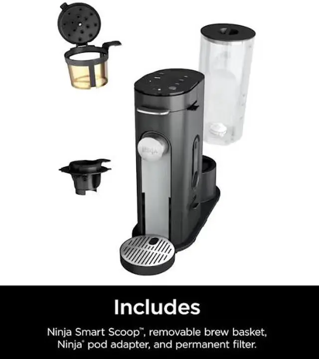 Alt view image 7 of 8 - Ninja Pods & Grounds Coffee Maker