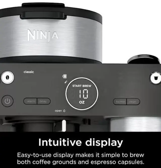 Alt view image 6 of 9 - Ninja Espresso & Coffee Barista System