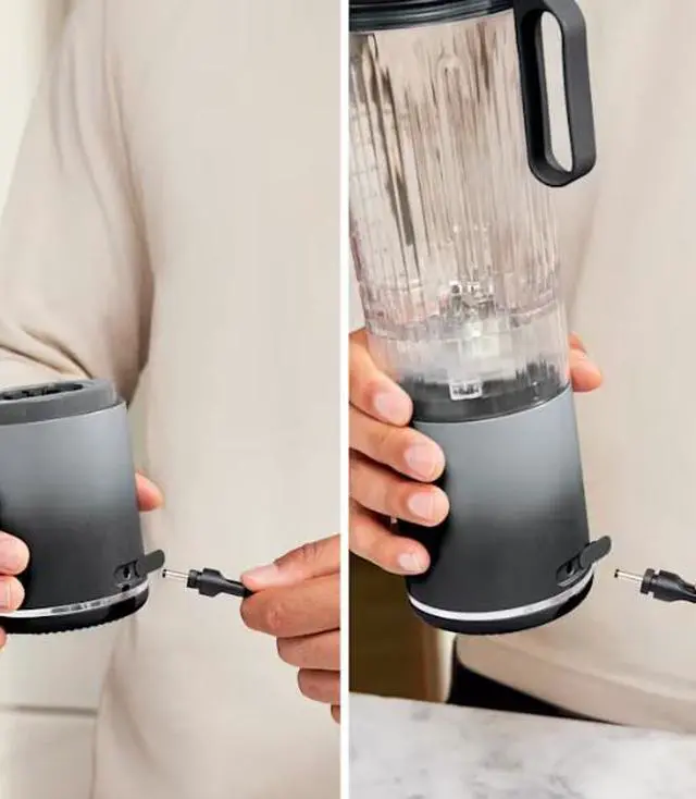 Alt view image 3 of 5 - Ninja Blast Max Cordless Portable Blender Cool Grey, 22 oz