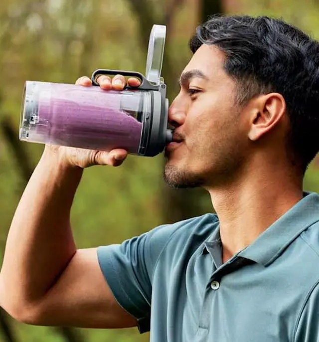 Alt view image 5 of 5 - Ninja Blast Max Cordless Portable Blender Cool Grey, 22 oz