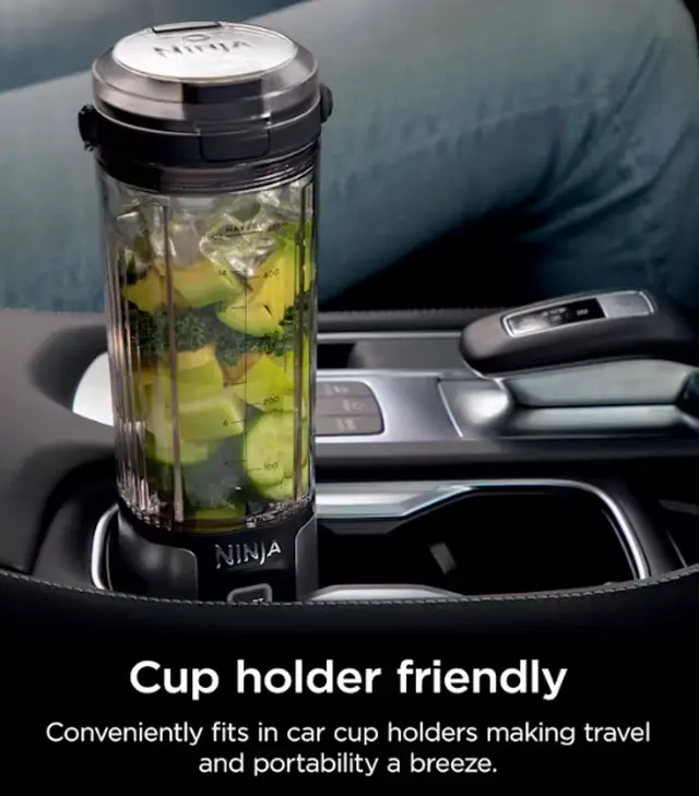 Alt view image 8 of 10 - Ninja Blast Portable Blender Black 18 oz