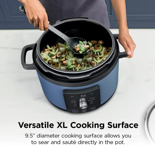 Alt view image 4 of 11 - Ninja HyperHeat 6.5-qt Pressure Cooker with SimpliServe Pot?
