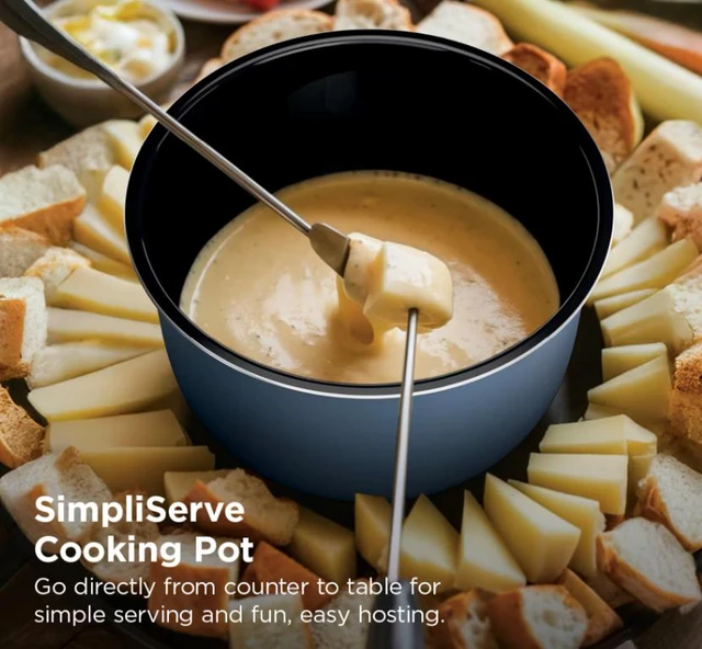 Alt view image 9 of 11 - Ninja HyperHeat 6.5-qt Pressure Cooker with SimpliServe Pot?