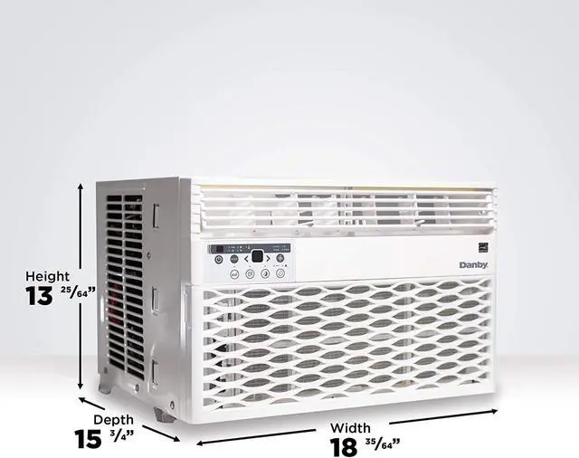Alt view image 3 of 3 - Danby DAC100EB6WDB 10000 BTU Window AC in White