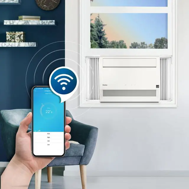 Alt view image 5 of 5 - Danby 10,000 BTU Window AC in White DAC100B6WDB