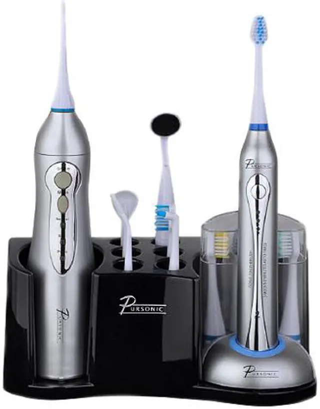 Main image of Pursonic S620 Deluxe Home Dental Center Rechargeable Electric Toothbrush W/ BONUS 12 Brush heads