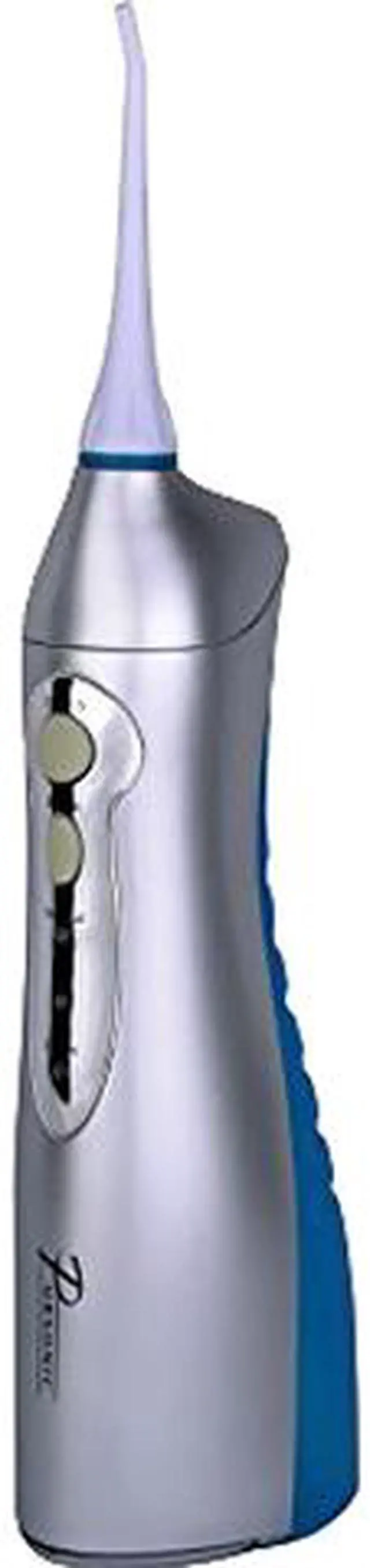 Main image of Pursonic S625 Deluxe Home Dental Center Sonic Toothbrush and Irrigator with 12 Brush Heads, Silver
