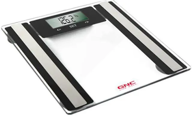 Alt view image 2 of 2 - GNC GS-7303C Digital Body Analysis Scale Clear