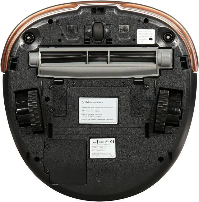 Alt view image 7 of 9 - Yujin Robot YCR-M07-10 iClebo Omega Robot Vacuum - Gold