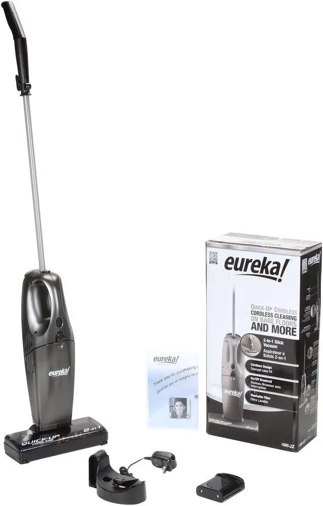 Alt view image 9 of 9 - Eureka 96JZ Quick Up 2-in-1 Cordless Stick and Handheld Vacuum