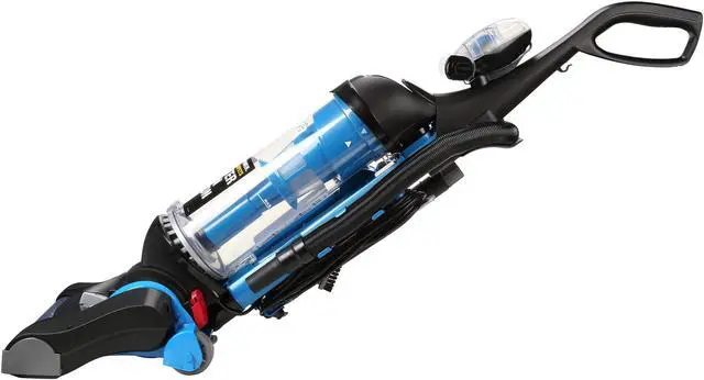 Alt view image 6 of 9 - Eureka AirSpeed EXACT Reach AS3008A Upright Vacuum, Bagless, Allergy Filter, Blue/Black