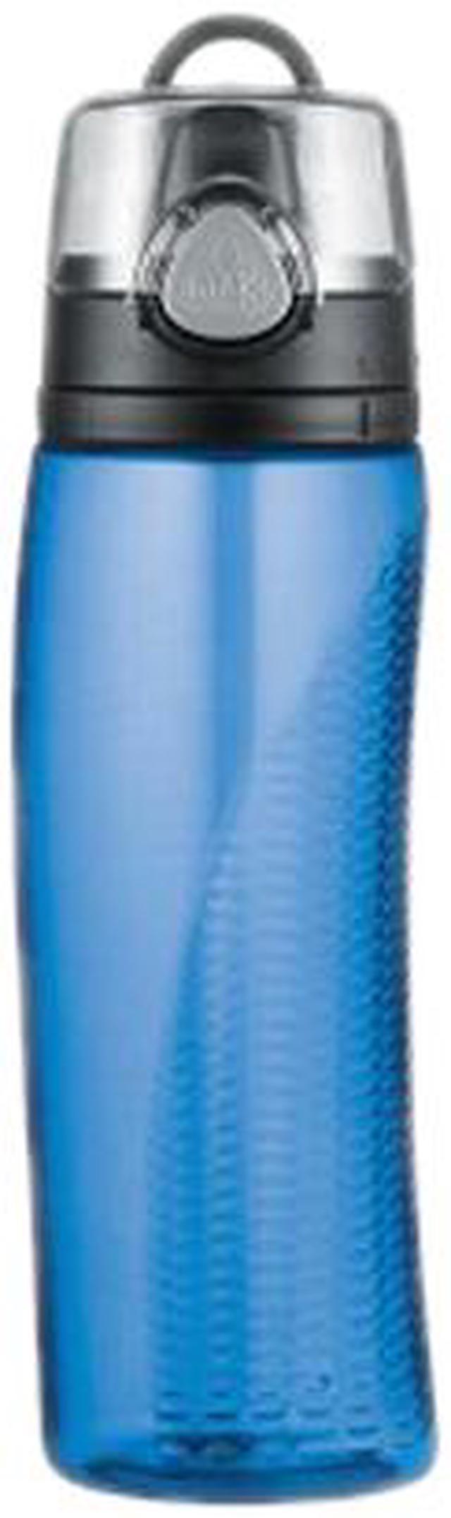 Thermos Hydration Bottle with Meter, Midnight Blue, 24 Ounce