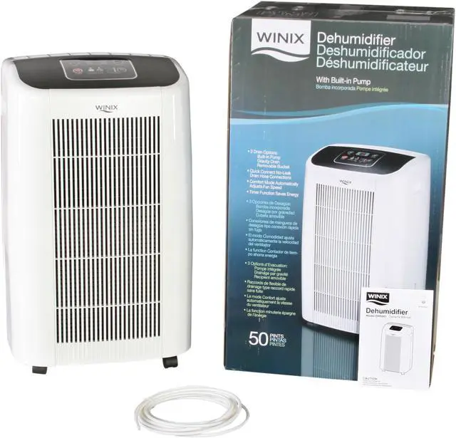 Alt view image 6 of 6 - Winix DHD501 Dehumidifiers & Humidifiers White