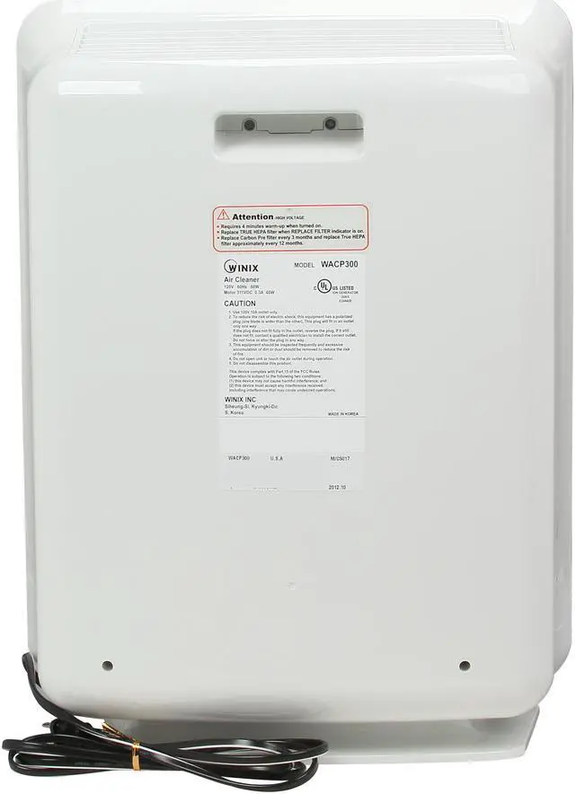 Alt view image 4 of 8 - Winix P300 FresHome Medium Room True HEPA Air Cleaner with PlasmaWave