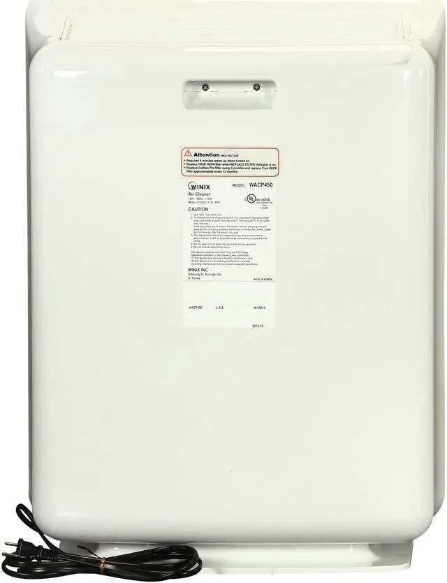 Alt view image 4 of 8 - Winix P450 FresHome Series True HEPA Air Cleaner with PlasmaWave