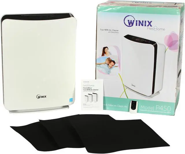 Alt view image 8 of 8 - Winix P450 FresHome Series True HEPA Air Cleaner with PlasmaWave