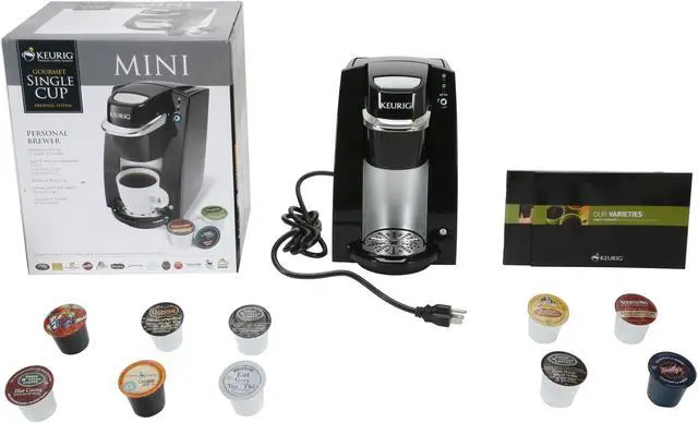 Alt view image 9 of 9 - Keurig B30 Black Mini Brewing System