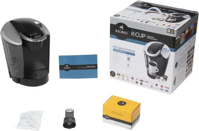 Alt view image 7 of 7 - Keurig K65 Special Edition Brewing System with bonus 12-count K-Cup Variety Pack and water filter 20030