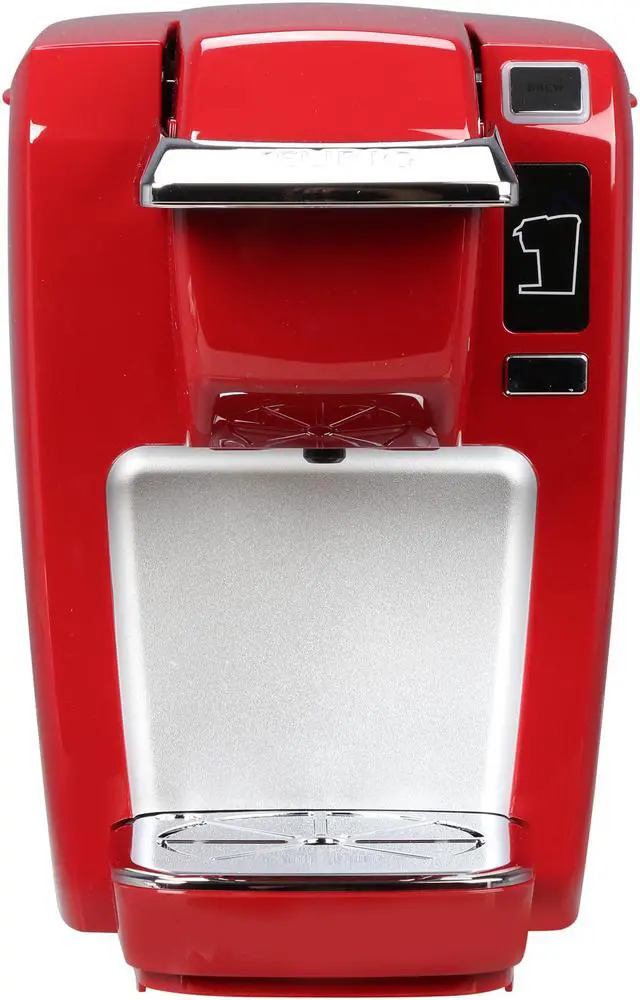 Alt view image 3 of 6 - Keurig K10 Mini Plus Coffee Brewing System Red